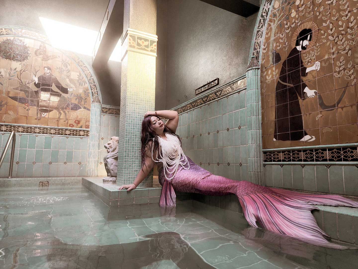 Beneath the surface lies a world of tranquility and serenity.